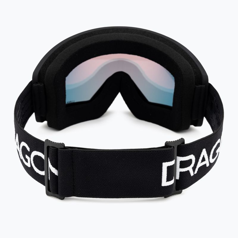Lyžařské brýle DRAGON DX3 L OTG black/lumalens red ion 3