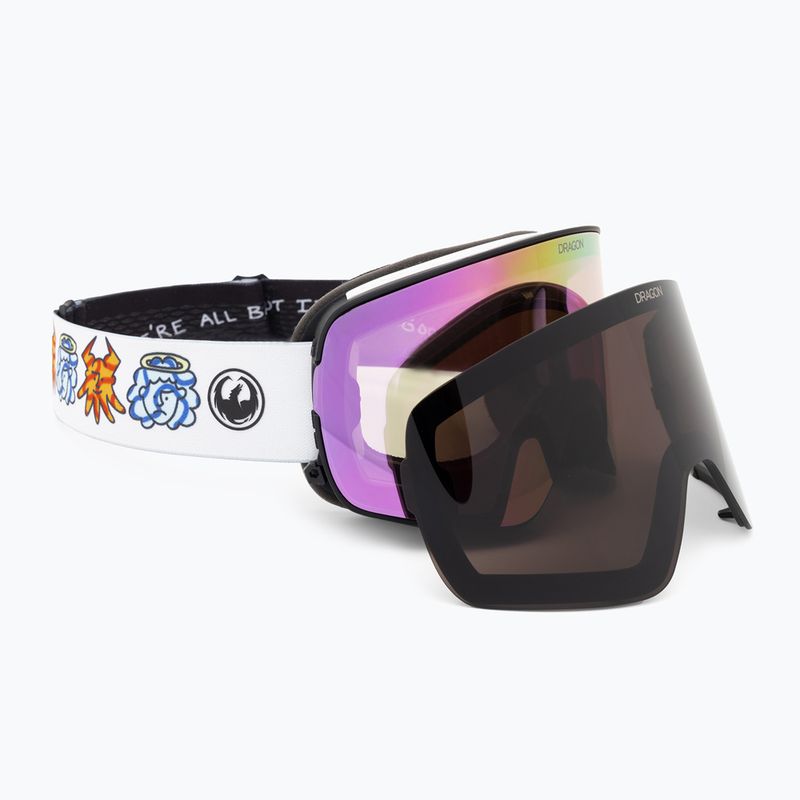Lyžařské brýle DRAGON NFX2 forest bailey signature/lumalens pink ion/midnight