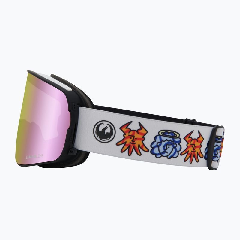 Lyžařské brýle DRAGON NFX2 forest bailey signature/lumalens pink ion/midnight 9