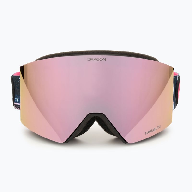 Lyžařské brýle DRAGON RVX MAG OTG bryan iguchi24/lumalens rose gold ion+midnight 3