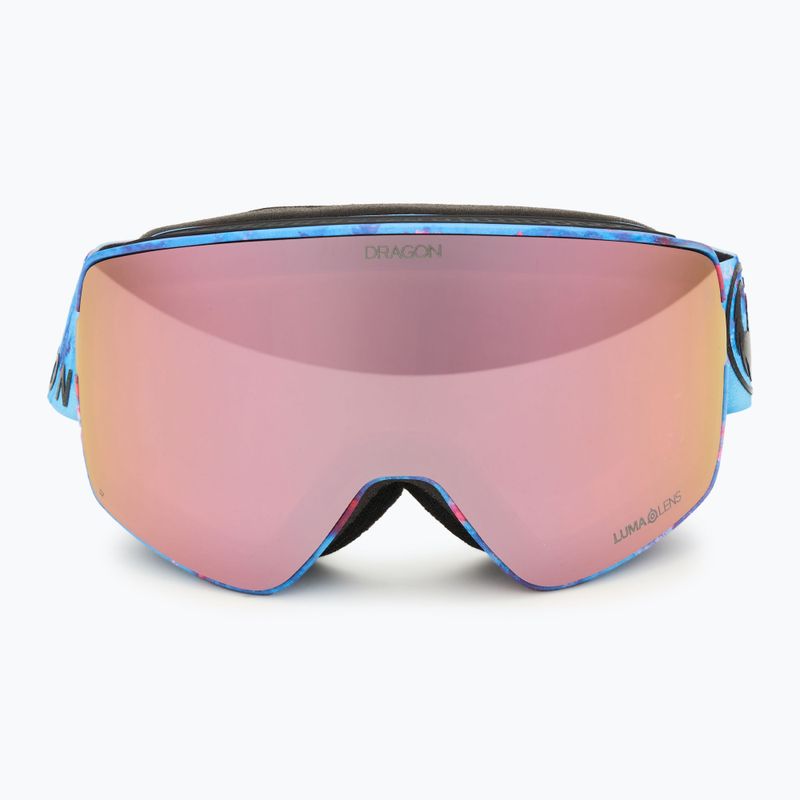 Lyžařské brýle DRAGON NFX2 predator/lumalens rosegold ion+lumalens midnight 3