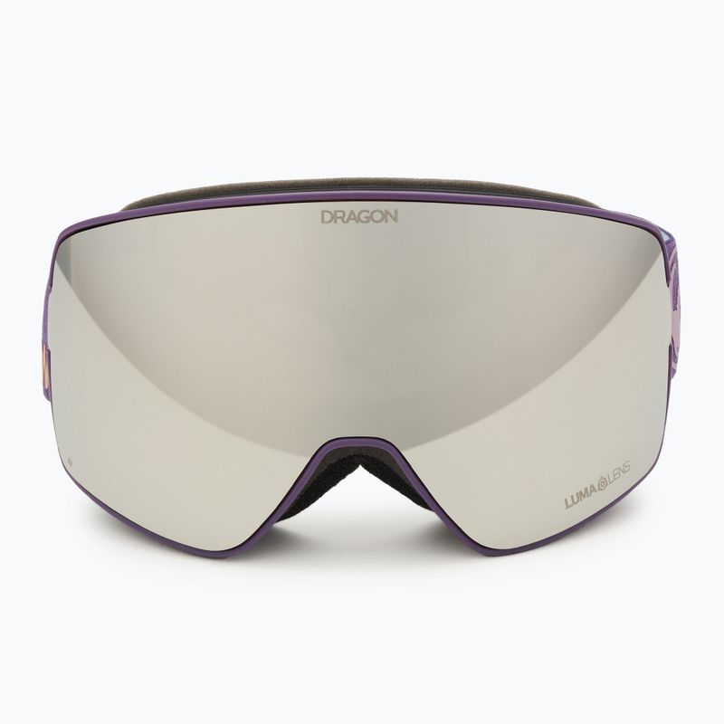 Lyžařské brýle DRAGON NFX2 deep plum/lumalens silver ion+lumalens voilet 3