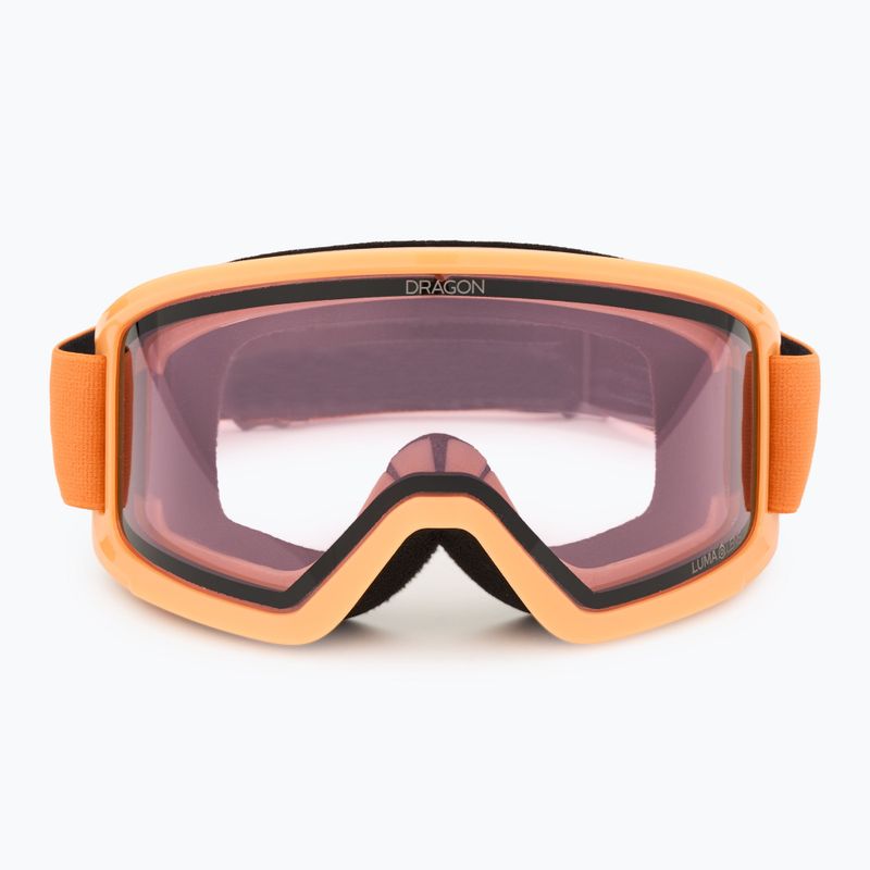 Lyžařské brýle DRAGON DX3 OTG apricot/lumalens light rose 2