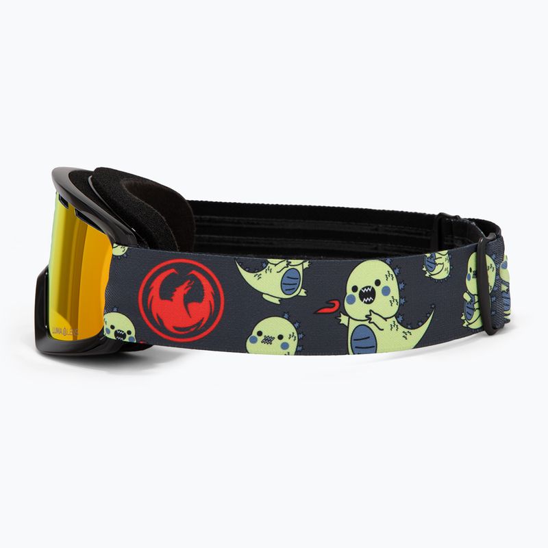 Dětské lyžařské brýle Dragon LIL D Lil Kaiju/Lumalens Red Ion 4