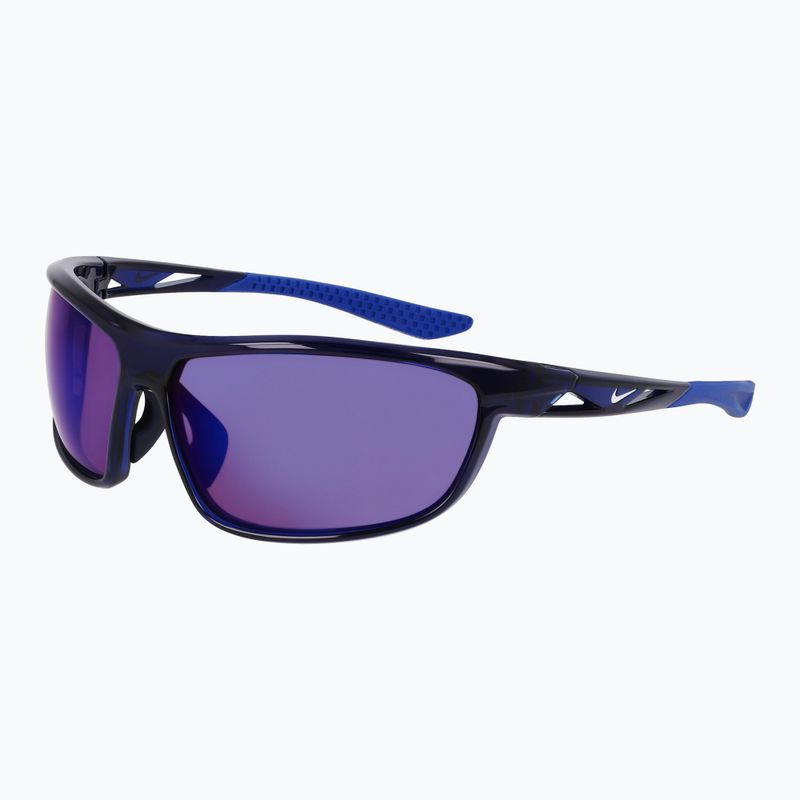 Sluneční brýle  Nike Windtrack Run E midnight navy/ road tint/ blue mirror 3