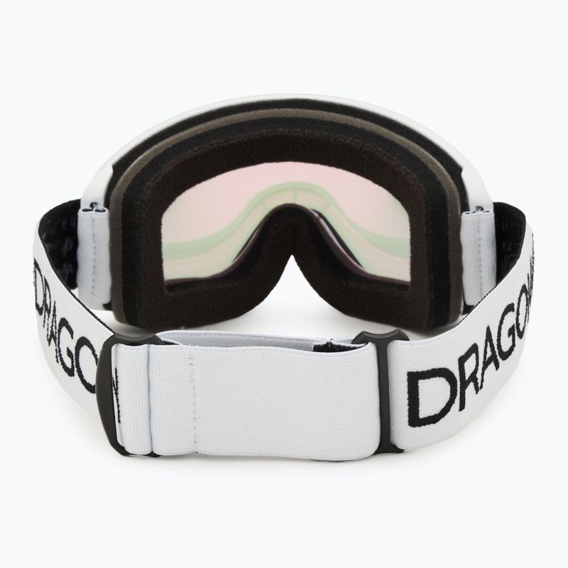 Lyžařské brýle DRAGON DXT OTG white/lumalens pink ion 3