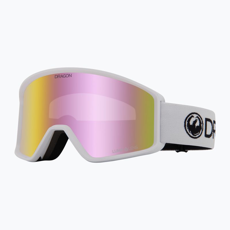 Lyžařské brýle DRAGON DXT OTG white/lumalens pink ion 5