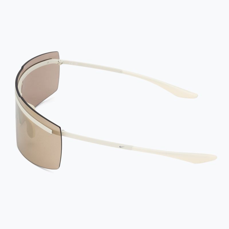 Sluneční brýle Nike Echo Shield M matte coconut milk/gold mirror 4