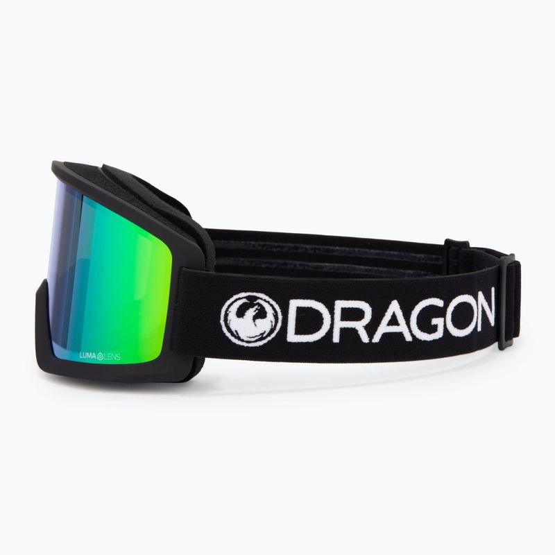 Lyžařské brýle DRAGON DX3 L OTG black/Lumalens Green Ion 4