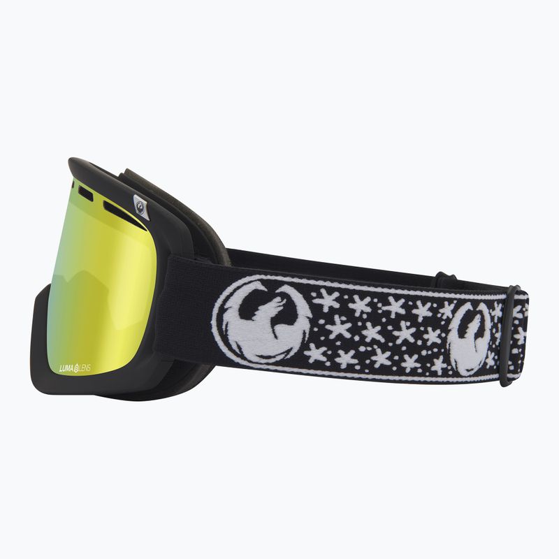 Lyžařské brýle DRAGON D1 OTG mikkel bang/lumalens gold ion/lumalens amber 3