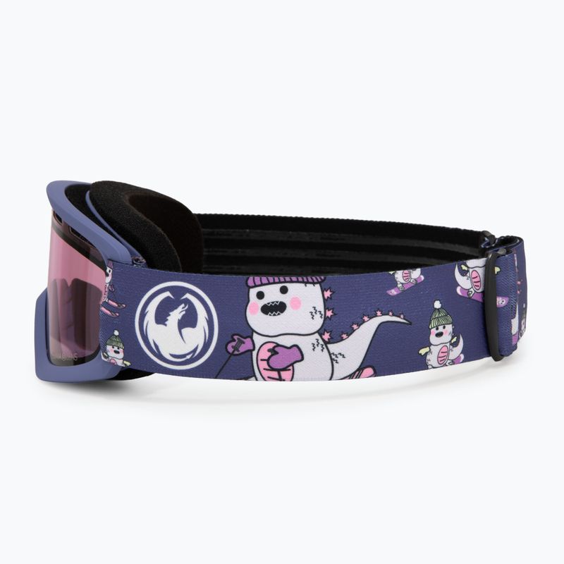 Dětské lyžařské brýle Dragon LIL D lil kaiju/lumalens light rose 4