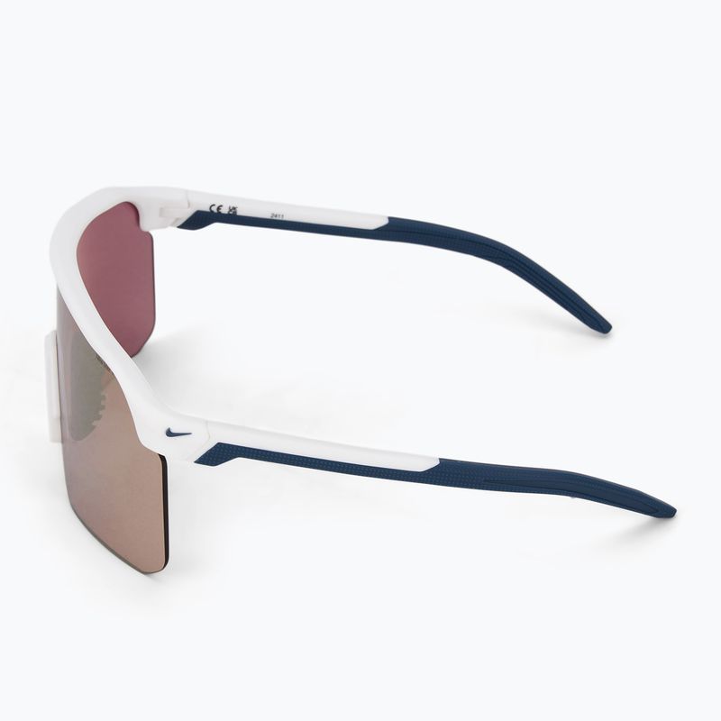 Sluneční brýle Nike Expedition Shield E matte summit white/road chrome mirror 4