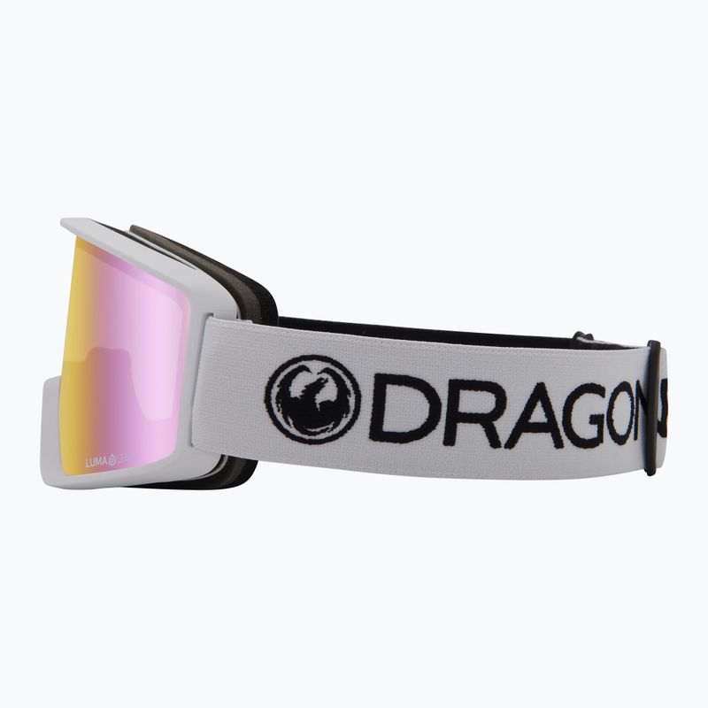 Lyžařské brýle DRAGON DX3 OTG white/lumalens pink ion 6