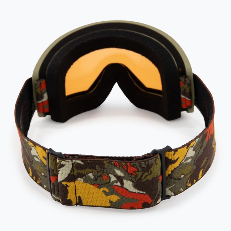 Lyžařské brýle DRAGON DX3 OTG leafy camo/lumalens amber 3