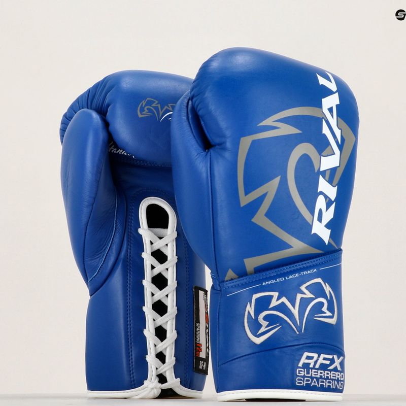 Boxerské rukavice  Rival RFX-Guerrero Sparring -SF-H blue 9