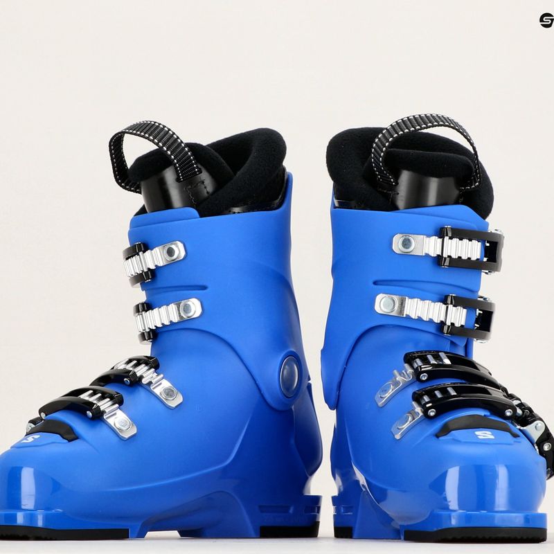 Dětské lyžařské boty Salomon S Race 60 T M race blue/white/process blue 11