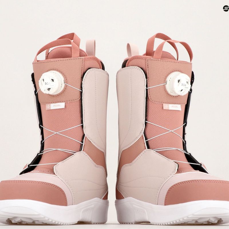 Dámské snowboardové boty Salomon Pearl Boa ash rose/lilac ash/white 12