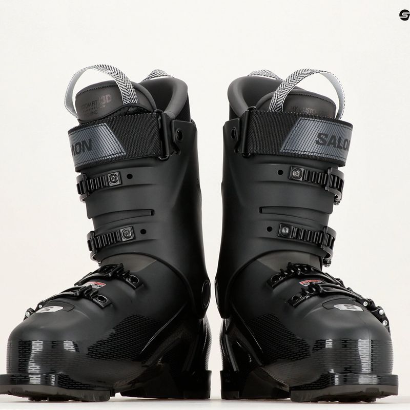 Pánské lyžařské boty Salomon S Pro HV 120 black/titanium 1 met./beluga 12