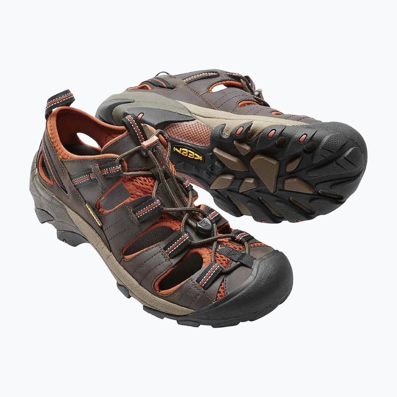 Pánské sandály KEEN Arroyo II black olive/bombay brown 7