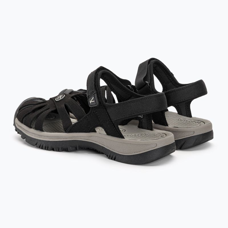 Dámské trekové sandály KEEN Rose black/neutral gray 3