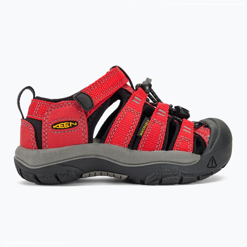 Dětské sandály KEEN Newport H2 ribbon red/gargoyle 2