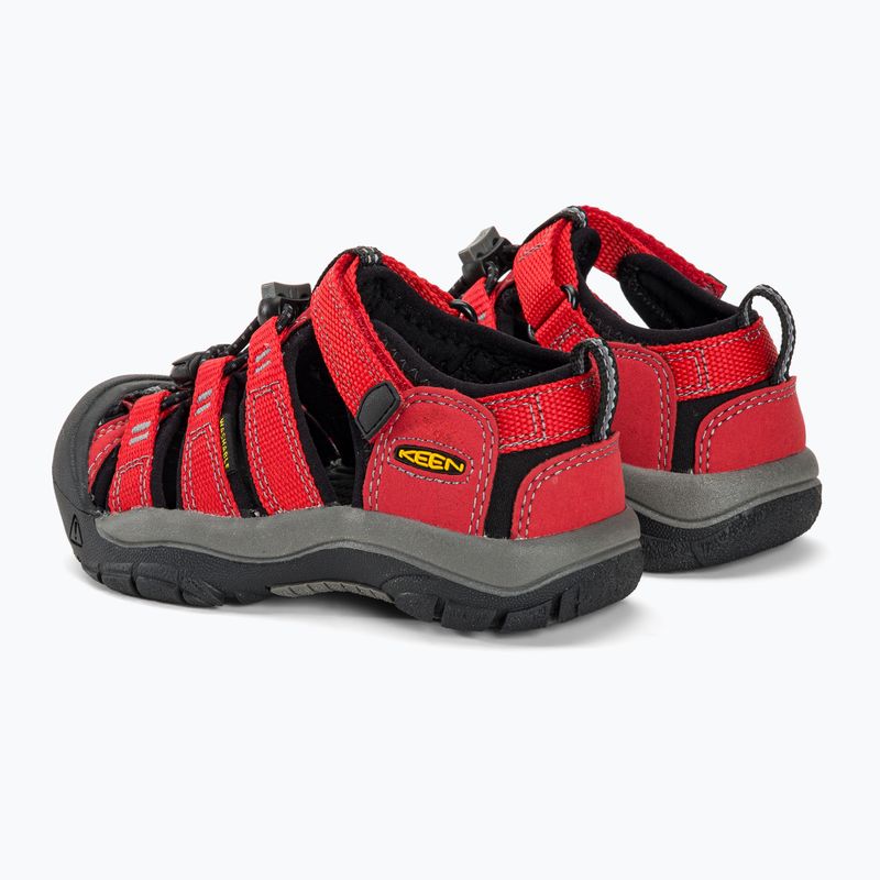 Dětské sandály KEEN Newport H2 ribbon red/gargoyle 3