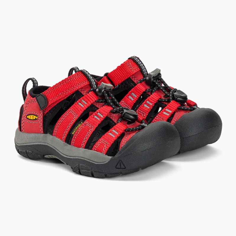 Dětské sandály KEEN Newport H2 ribbon red/gargoyle 4