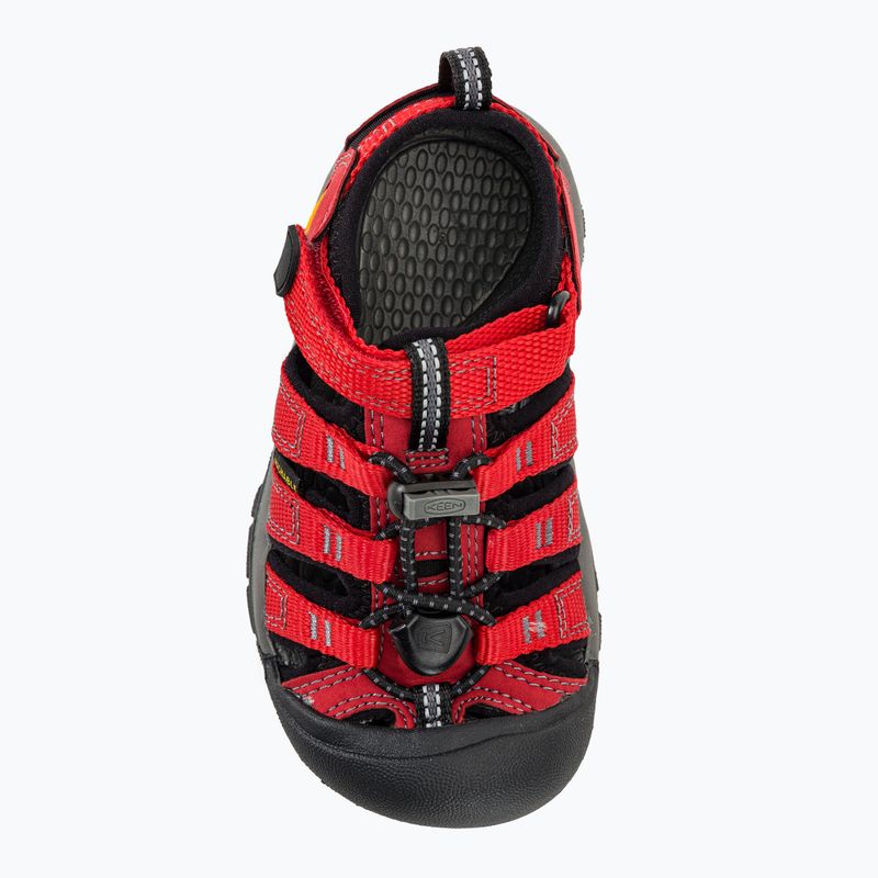 Dětské sandály KEEN Newport H2 ribbon red/gargoyle 6