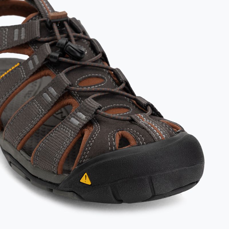 Pánské sandály KEEN Clearwater CNX raven/tortoise shell 7