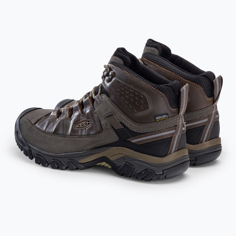 KEEN Targhee III Mid pánské trekové boty hnědé 1017786 3