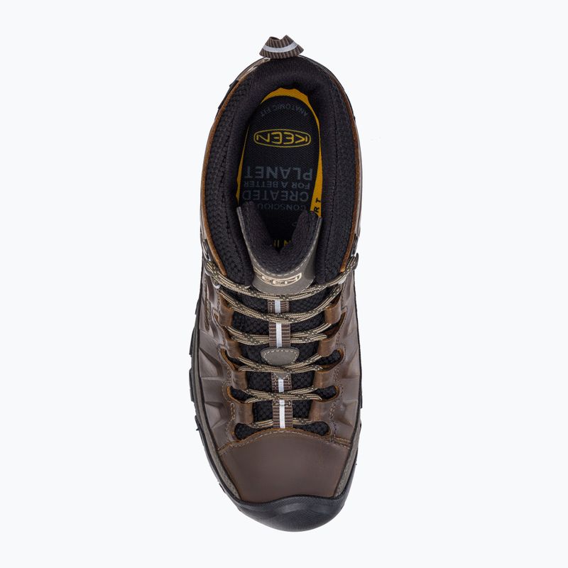 KEEN Targhee III Mid pánské trekové boty hnědé 1017786 6