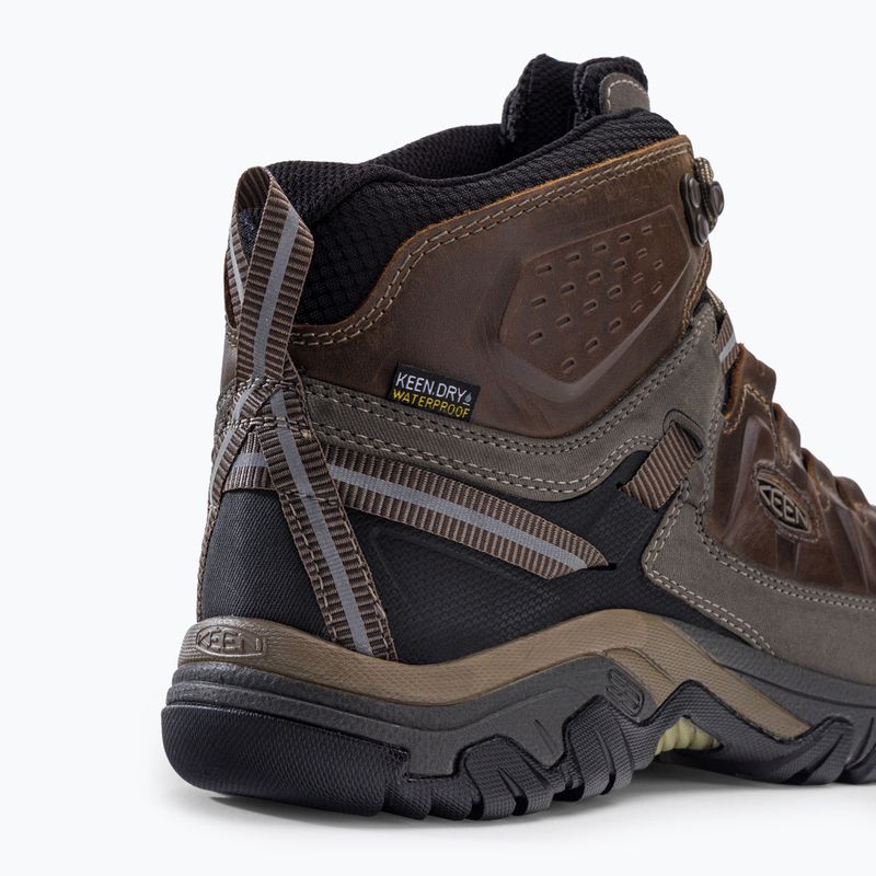 KEEN Targhee III Mid pánské trekové boty hnědé 1017786 8