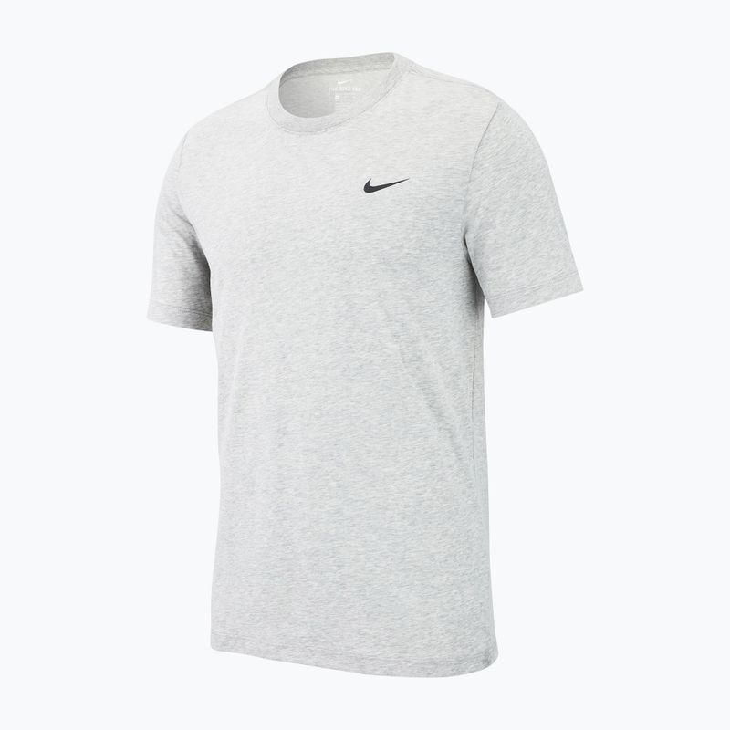 Pánské tričko Nike Dri-Fit dark grey heather/black 5