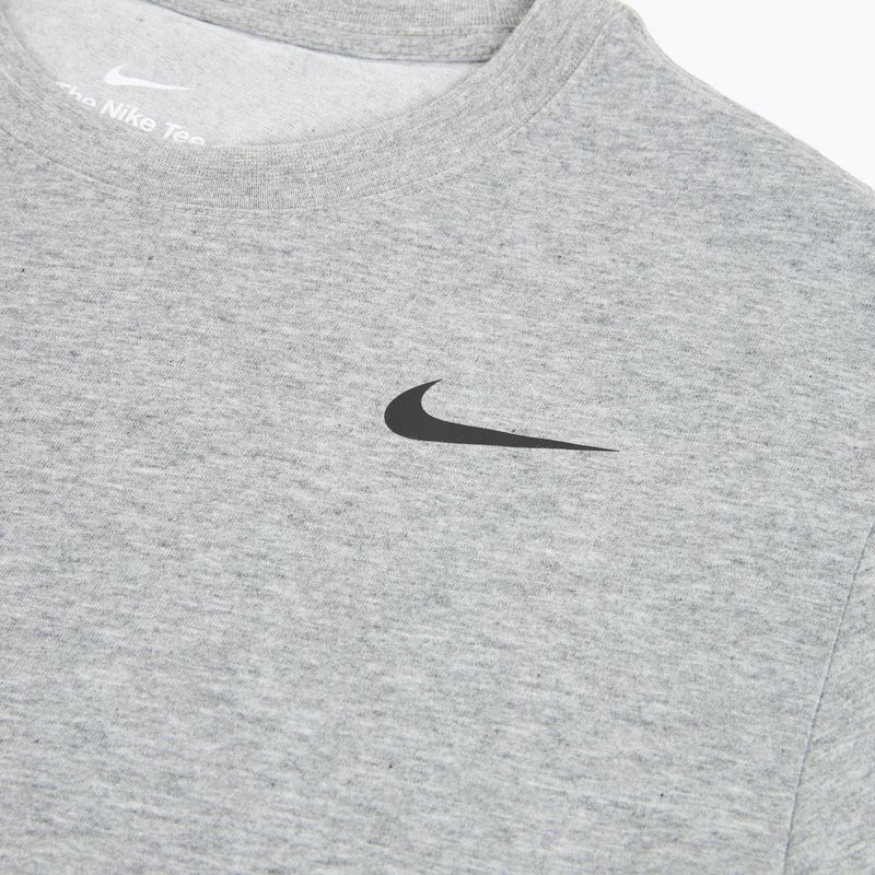 Pánské tričko Nike Dri-Fit smokey carbon heather/black 3