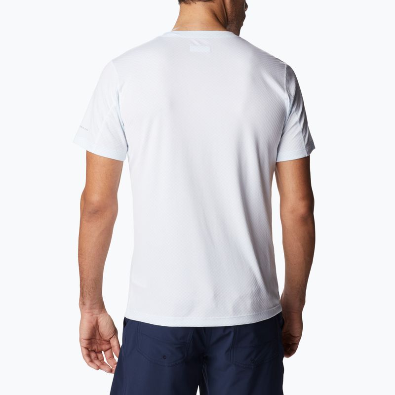 Pánské trekingové tričko Columbia Zero Rules bílé 1533313100 10