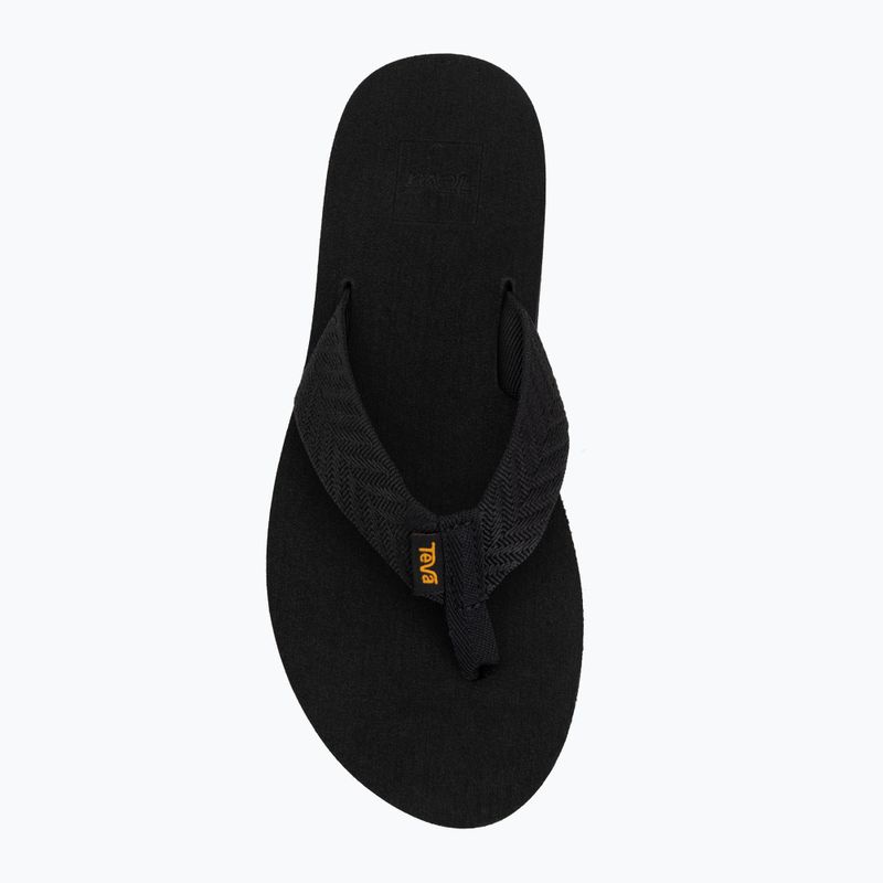 Dámské žabky Teva Mush II fronds black 5