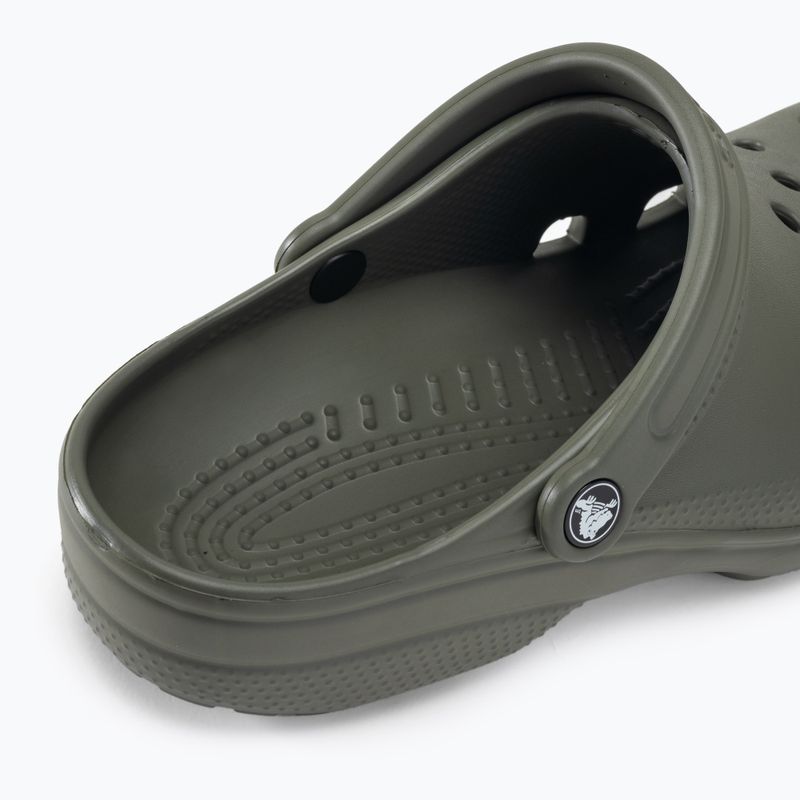 Nazouváky  Crocs Classic dusty olive 10