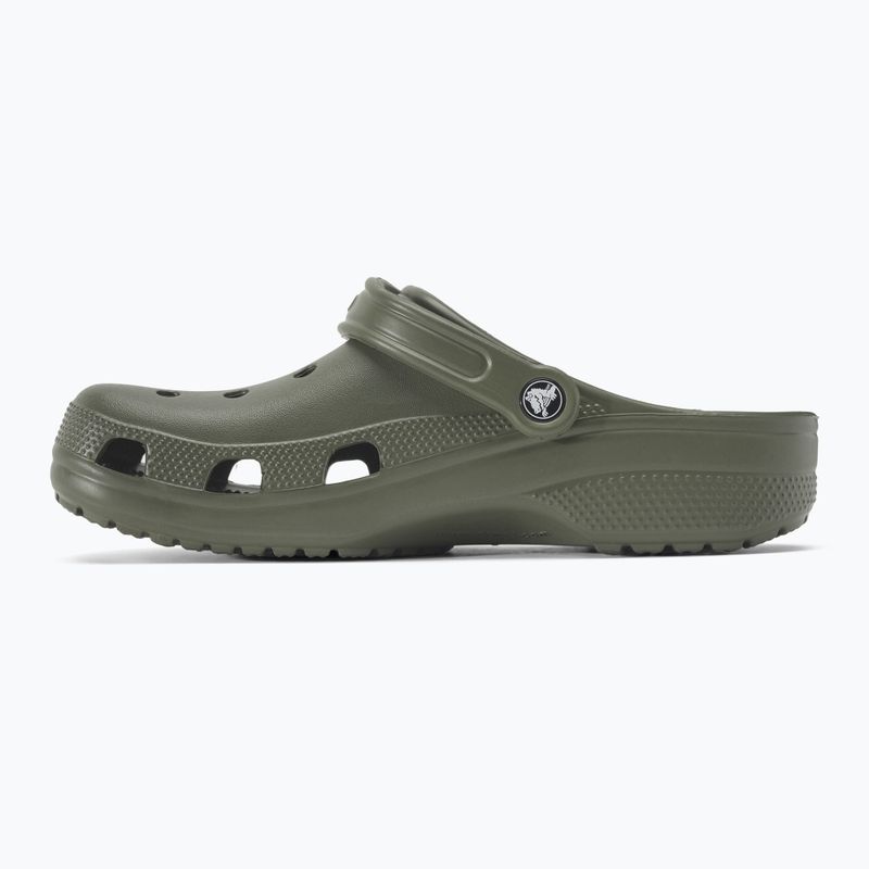 Nazouváky  Crocs Classic dusty olive 11