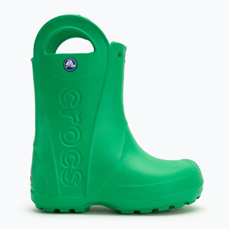 Dětské holínky Crocs Handle It Rain Boot Kids Kaloos grass green 2