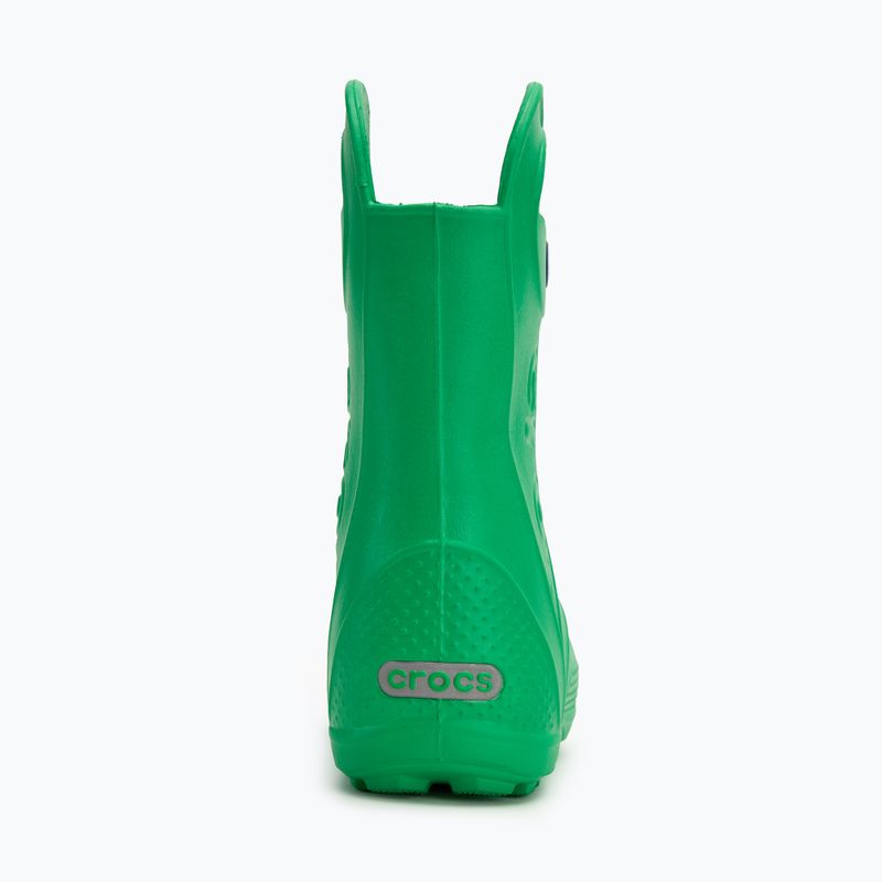 Dětské holínky Crocs Handle It Rain Boot Kids Kaloos grass green 6