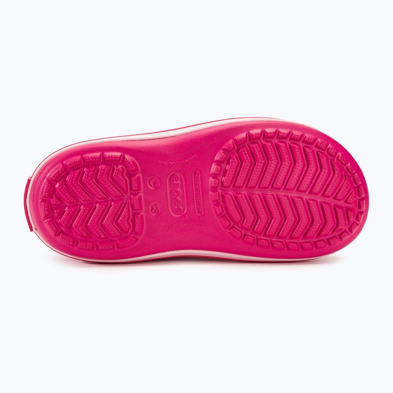 Crocs Winter Puff Dětské sněhule candy pink 4