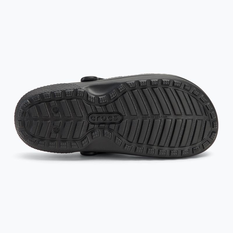 Nazouváky  Crocs Classic Lined Clog black/black 5