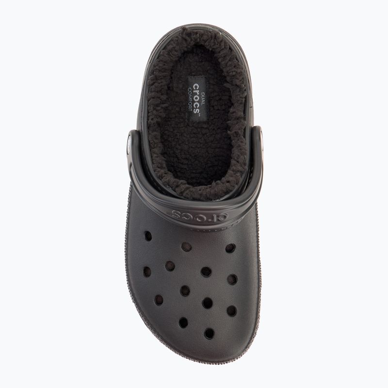 Nazouváky  Crocs Classic Lined Clog black/black 6
