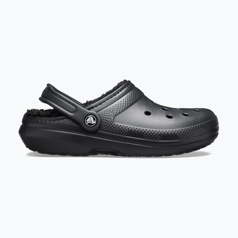 Nazouváky  Crocs Classic Lined Clog black/black 10