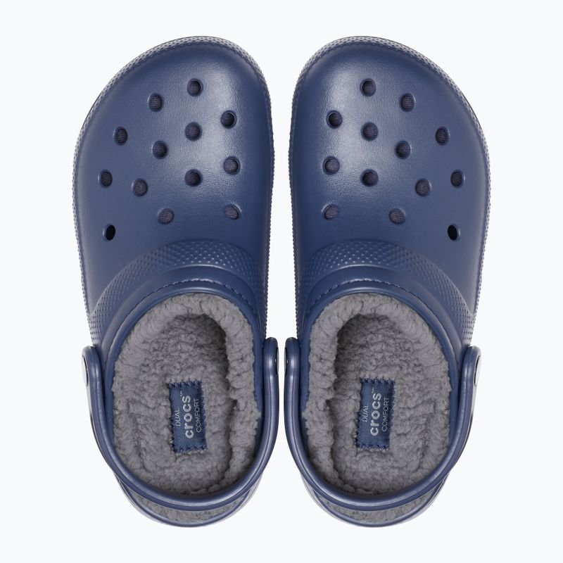 Nazouváky  Crocs Classic Lined Clog navy/charcoal 13