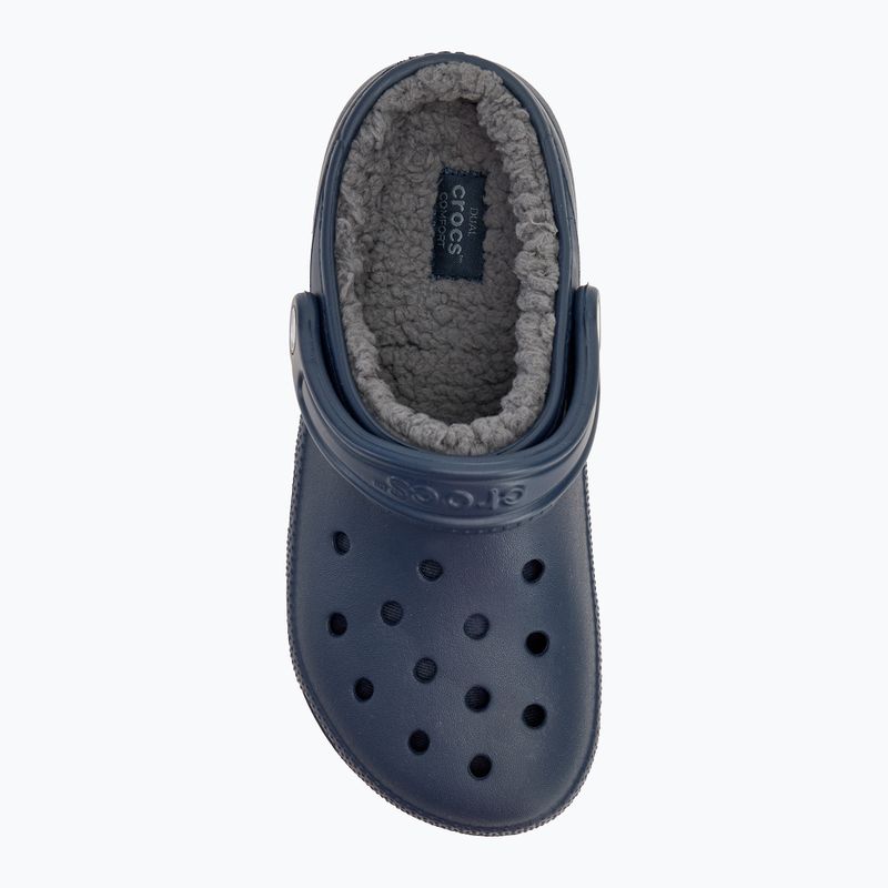 Nazouváky  Crocs Classic Lined Clog navy/charcoal 6