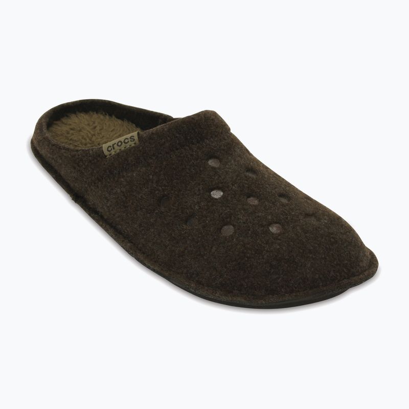 Pantofle Crocs Classic Slipper hnědé 203600 7