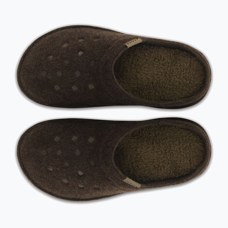 Pantofle Crocs Classic Slipper hnědé 203600 11