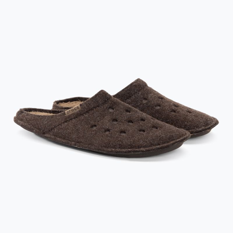 Pantofle Crocs Classic Slipper hnědé 203600 4