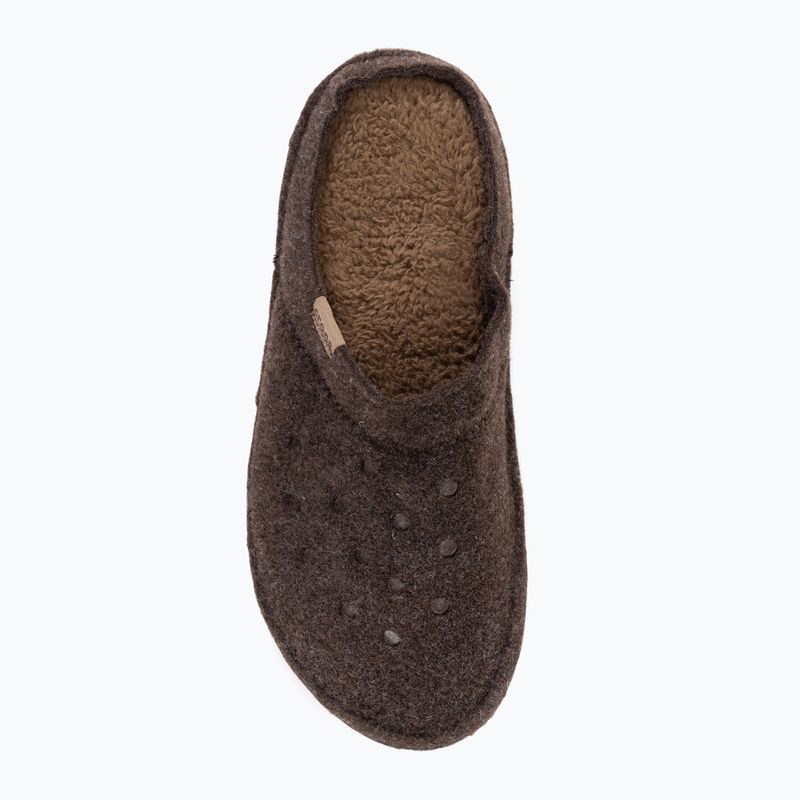 Pantofle Crocs Classic Slipper hnědé 203600 6